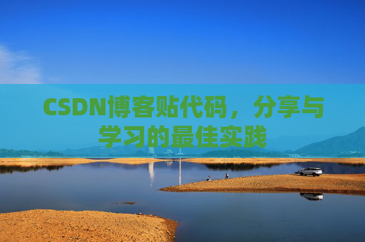 CSDN博客贴代码，分享与学习的最佳实践